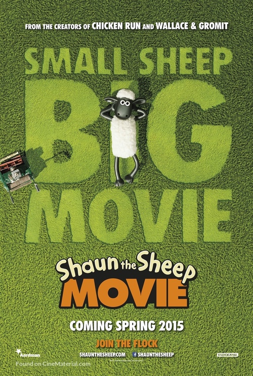 Shaun the Sheep - British Movie Poster