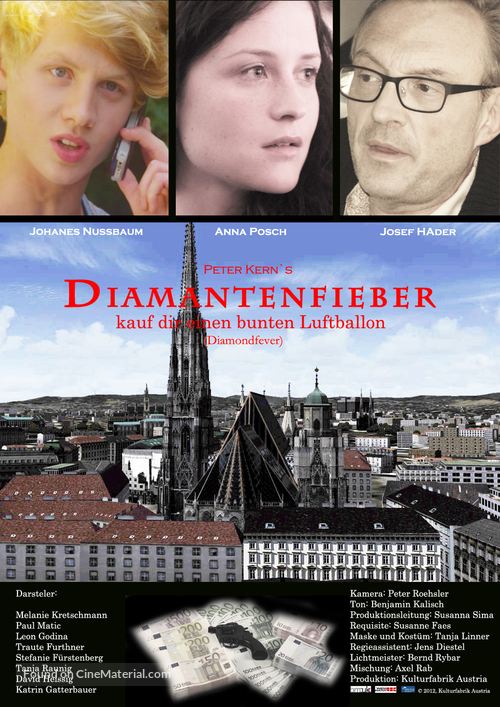 Diamantenfieber - Austrian Movie Poster