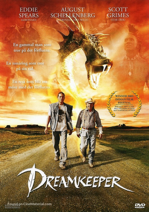 DreamKeeper - Swedish DVD movie cover