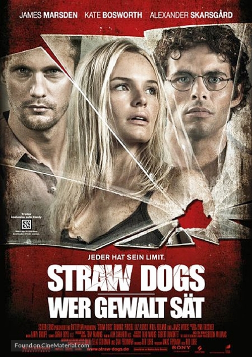 Straw Dogs - German Movie Poster