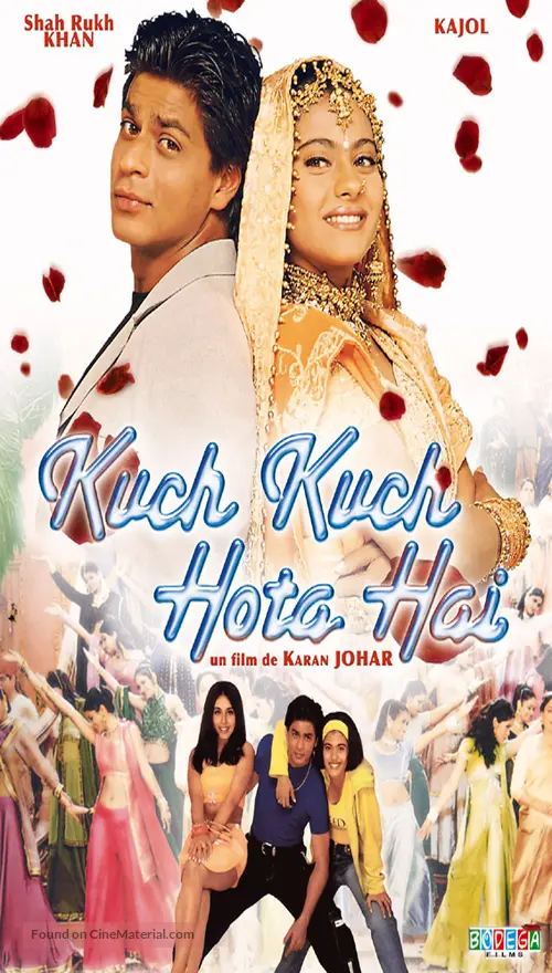 Kuch Kuch Hota Hai 1998 French Dvd Movie Cover