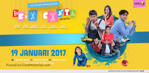 Demi Cinta - Indonesian Movie Poster