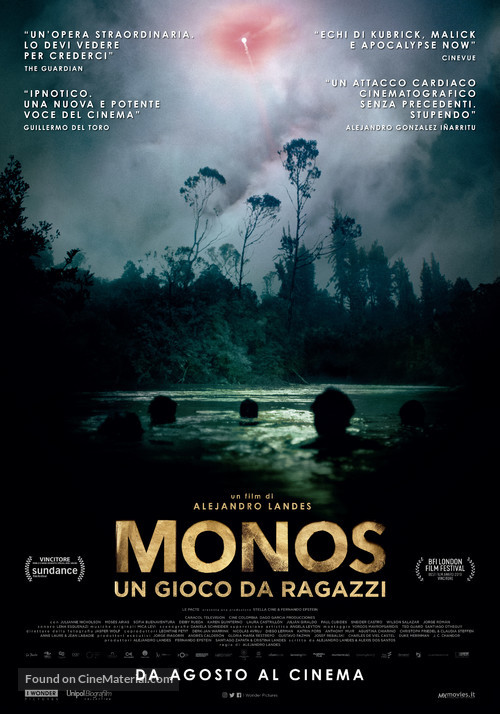 Monos - Italian Movie Poster