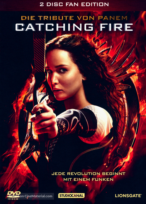 The Hunger Games: Catching Fire - German Movie Cover