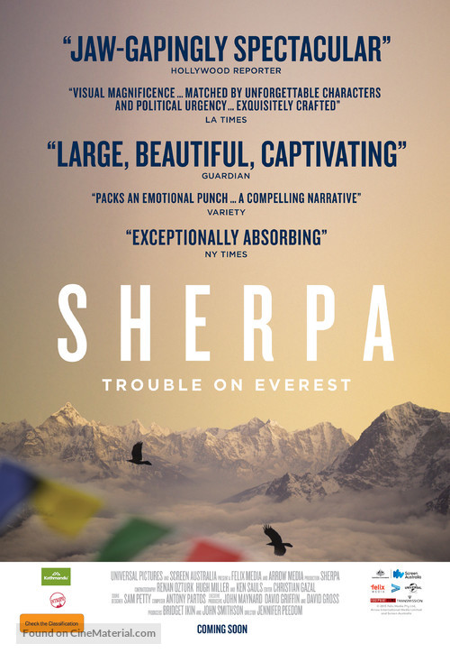 Sherpa - Australian Movie Poster