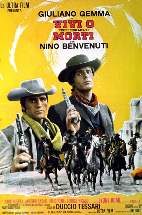 Vivi o, preferibilmente, morti - Italian Movie Poster