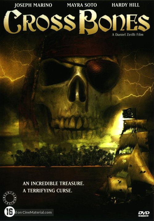 CrossBones - Dutch DVD movie cover