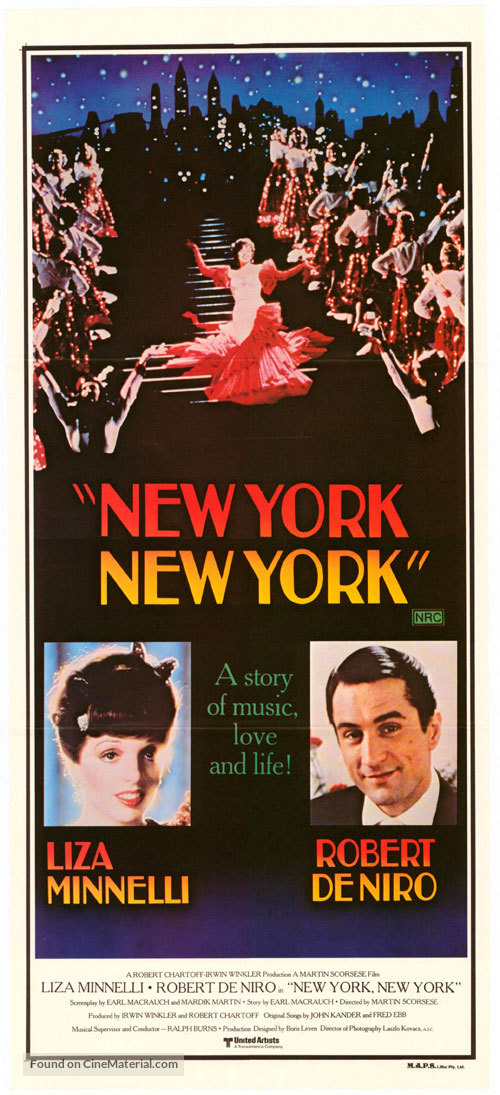 New York, New York - Australian Movie Poster