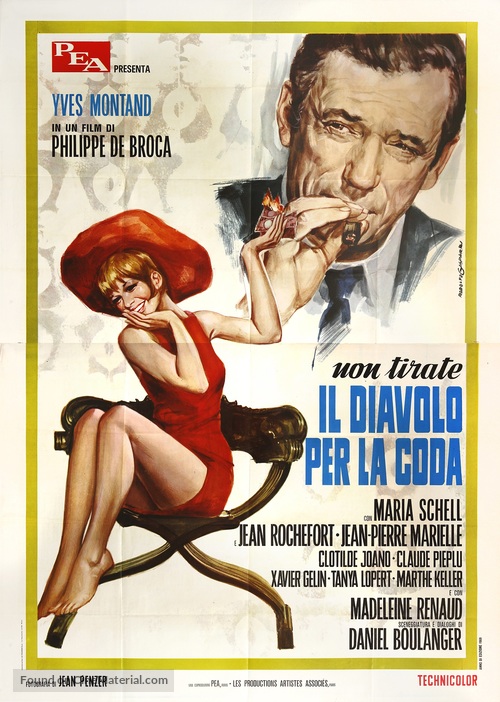Le diable par la queue - Italian Movie Poster