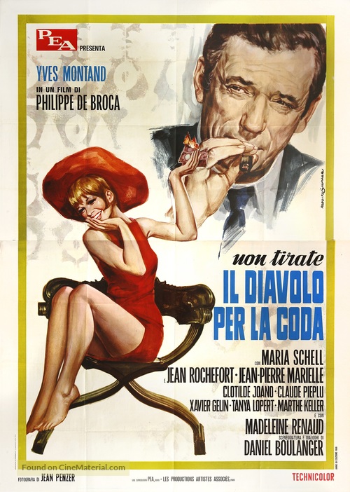 Le diable par la queue - Italian Movie Poster
