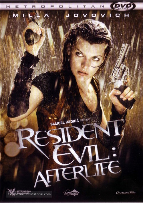 Resident Evil: Afterlife - French DVD movie cover