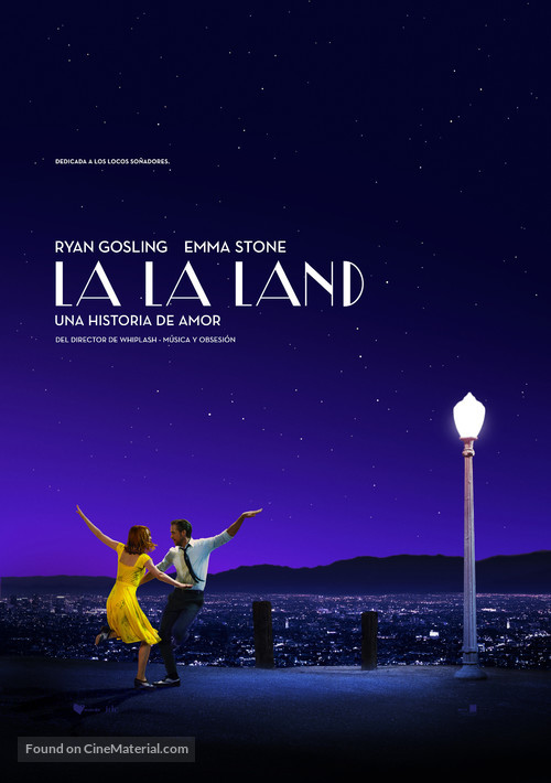 La La Land - Mexican Movie Poster