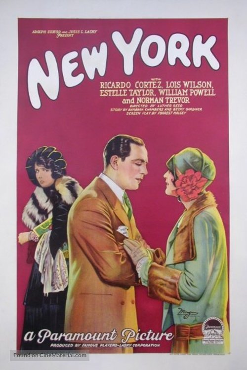 New York - Movie Poster