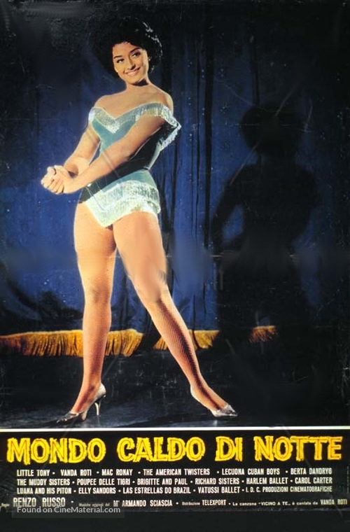 Mondo caldo di notte - Italian Movie Poster