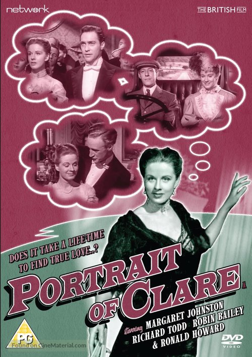 Portrait of Clare - British DVD movie cover