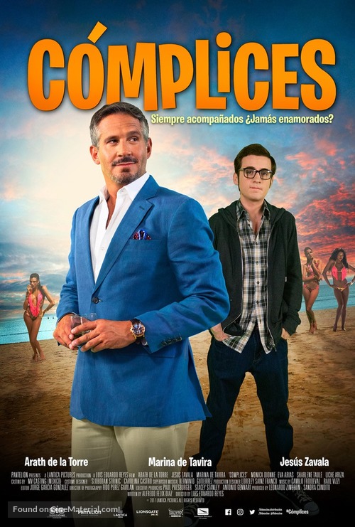 C&oacute;mplices - Mexican Movie Poster