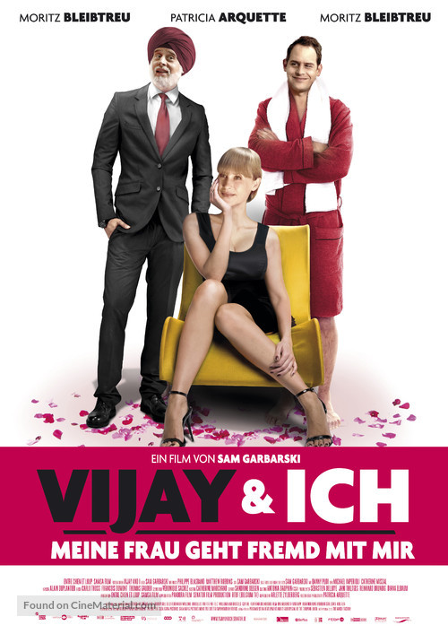 Vijay and I - German Movie Poster