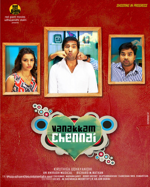 Vanakkam Chennai - Indian Movie Poster