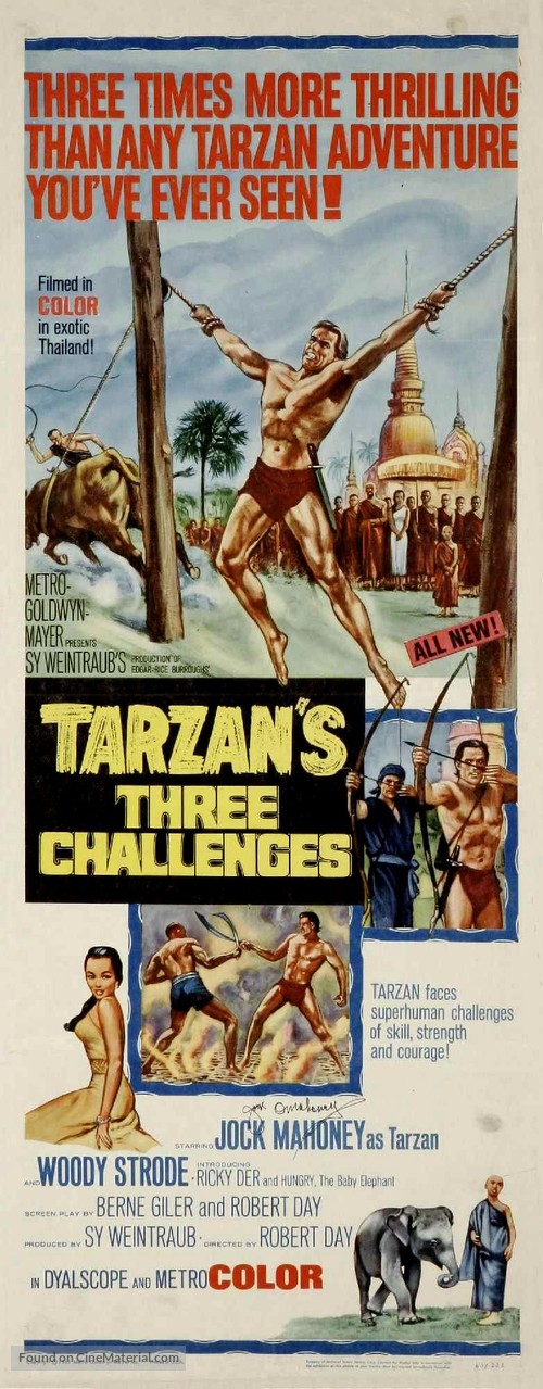 Tarzan&#039;s Three Challenges - Movie Poster