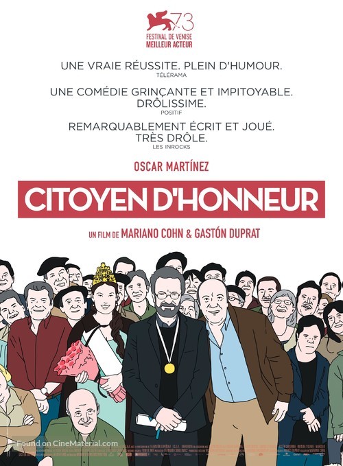 El ciudadano ilustre - French Movie Poster