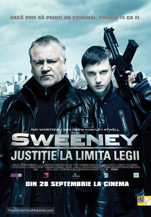 The Sweeney - Romanian Movie Poster