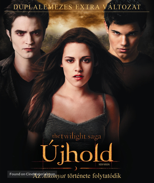 The Twilight Saga: New Moon - Hungarian Movie Cover