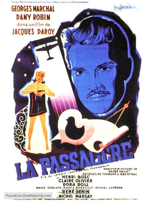 La passag&egrave;re - French Movie Poster