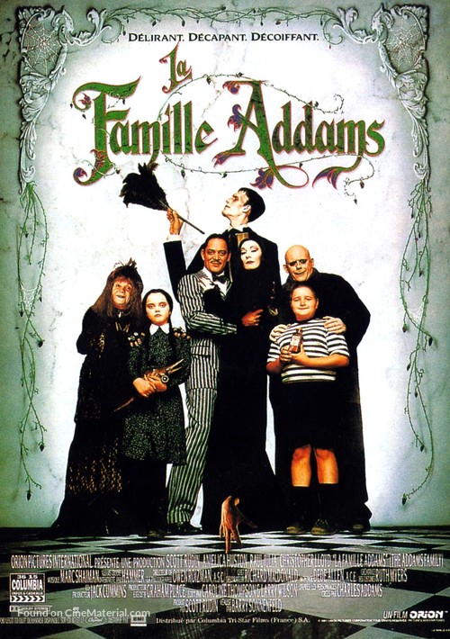 The Addams Family - French Movie Poster