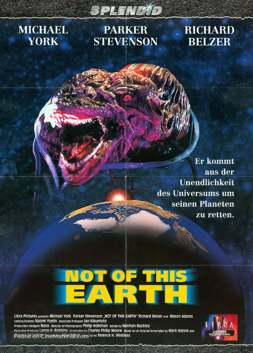 Not of This Earth - Movie Poster