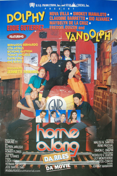 Home Along da Riles - Philippine Movie Poster