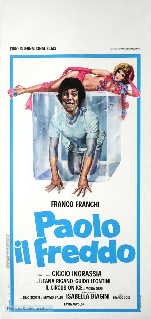 Paolo il freddo - Italian Movie Poster