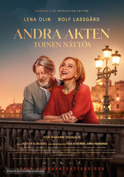 Andra akten - Finnish Movie Poster