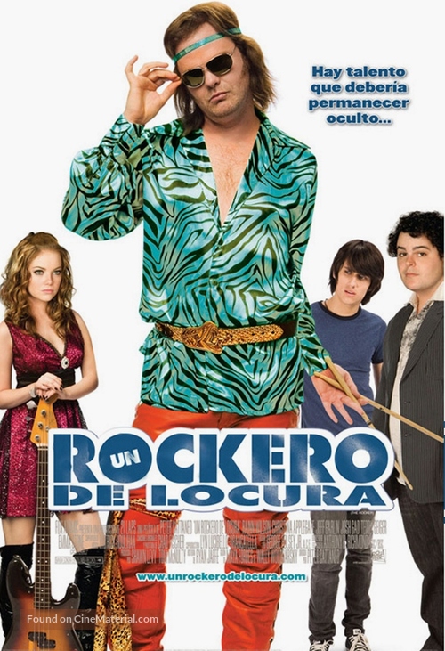 The Rocker - Mexican Movie Poster