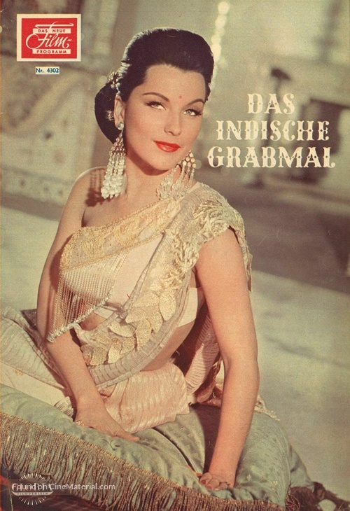 Das iIndische Grabmal - German poster