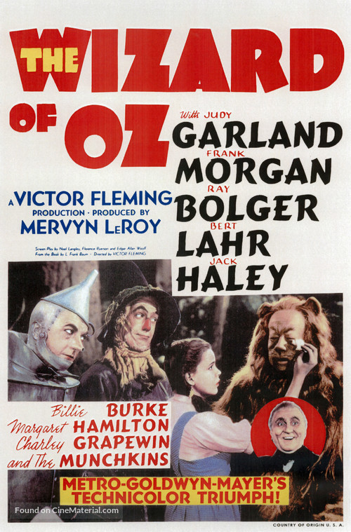 The Wizard of Oz - Movie Poster