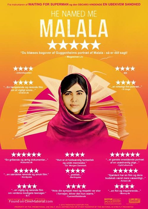 He Named Me Malala - Movie Poster