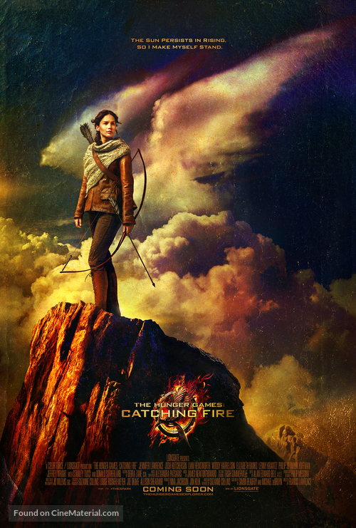 The Hunger Games: Catching Fire - British Movie Poster