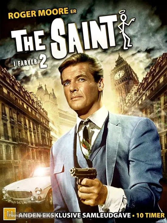 &quot;The Saint&quot; - Danish DVD movie cover