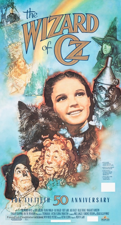 The Wizard of Oz - Video release movie poster