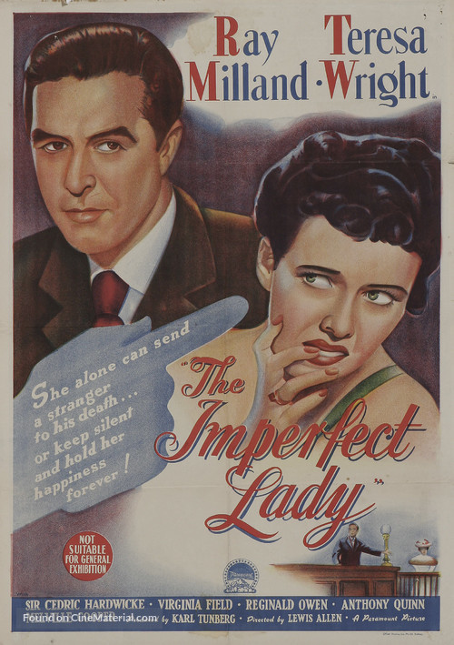 The Imperfect Lady - Australian Movie Poster