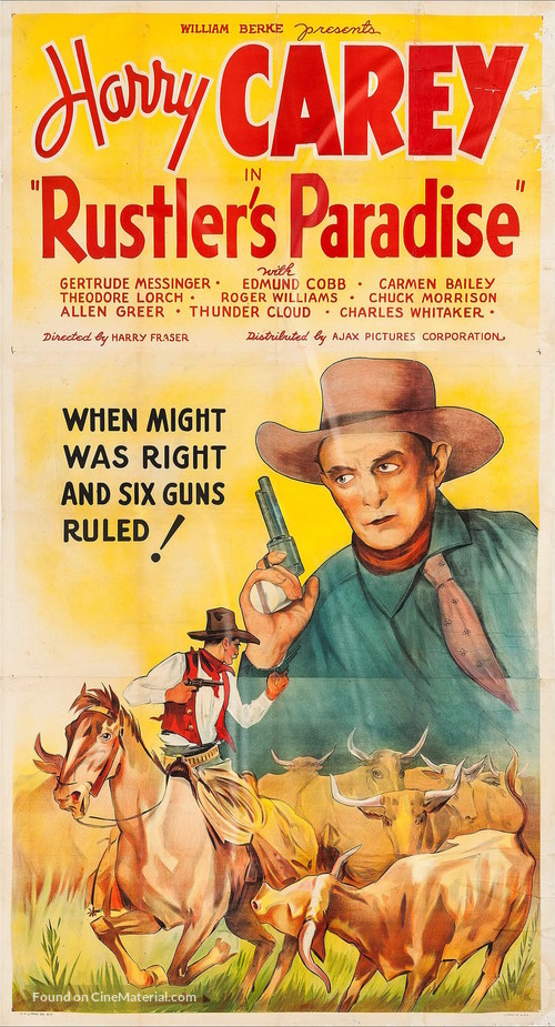 Rustler&#039;s Paradise - Movie Poster