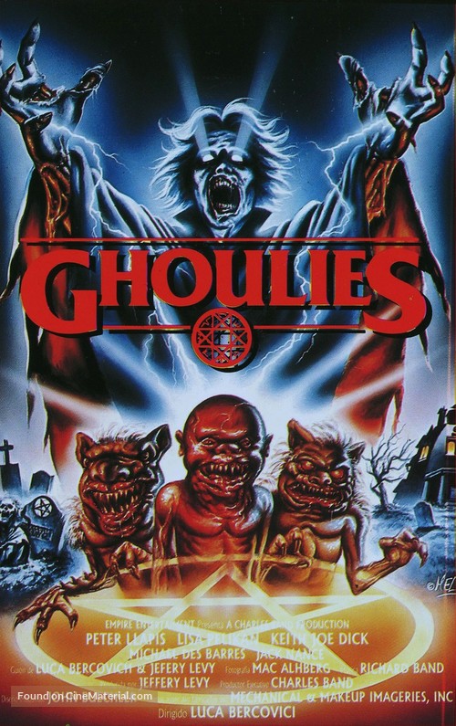 Ghoulies - Spanish Movie Poster