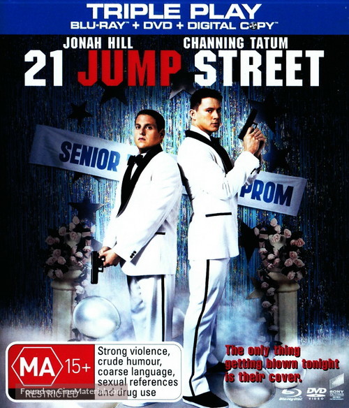 21 Jump Street - Australian Blu-Ray movie cover