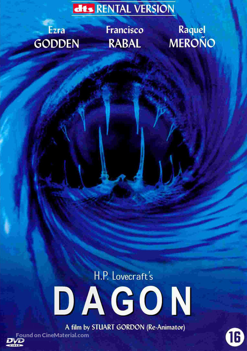 Dagon - Dutch DVD movie cover