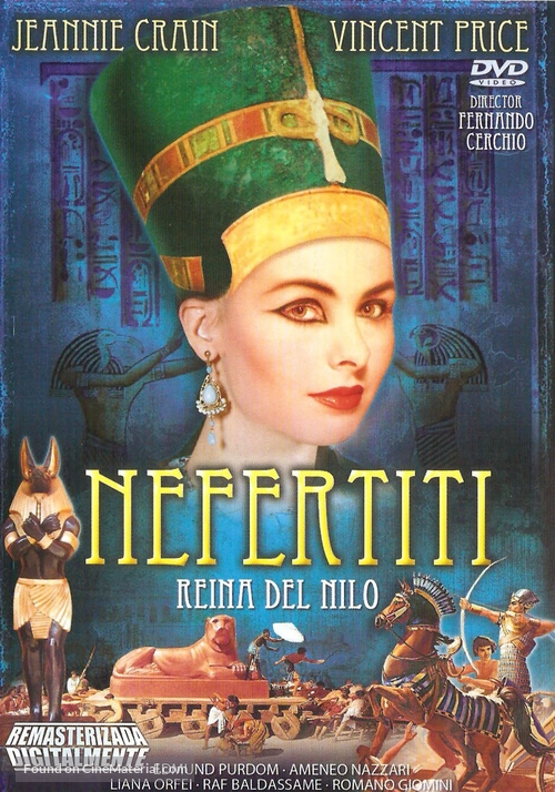Nefertiti, regina del Nilo - Spanish Movie Cover