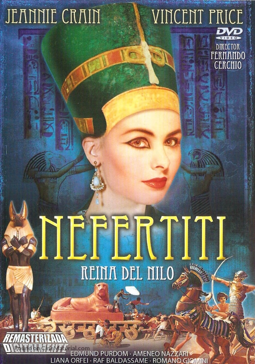 Nefertiti, regina del Nilo - Spanish Movie Cover