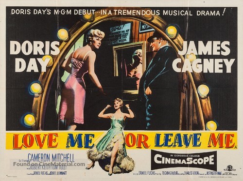 Love Me or Leave Me - British Movie Poster