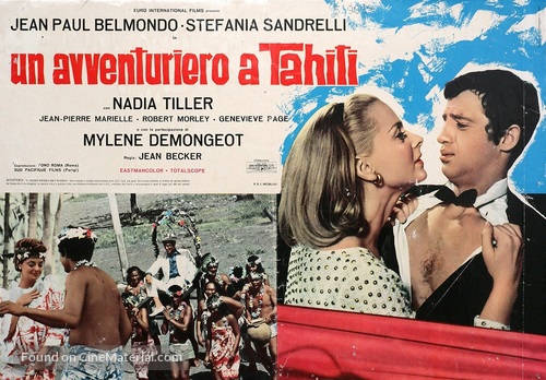 Tendre voyou - Italian poster