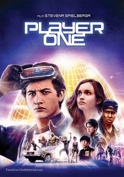 Ready Player One - Polish DVD movie cover
