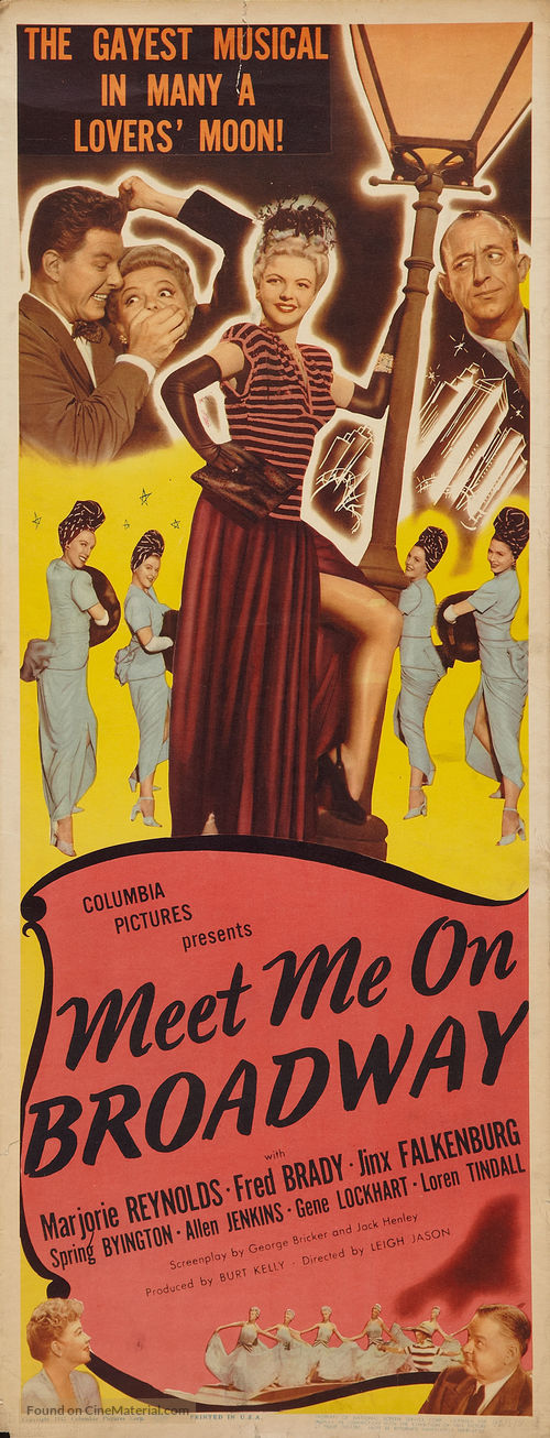 Meet Me on Broadway - Movie Poster